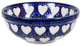 Bowl, Round, 6" in "Sea of Hearts" by Manufaktura | M089T-SEA