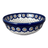 Bowl, Round, 6" in "Peacock Dot" by Manufaktura | M089U-54K