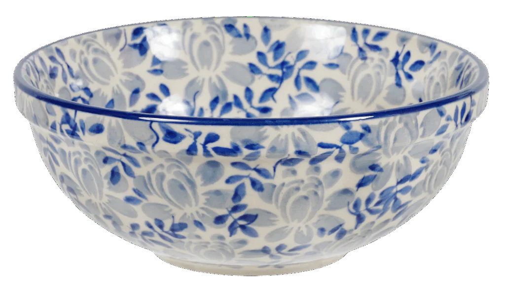 Bowl, Round, 6" in "English Blue" by Manufaktura | M089U-AS53