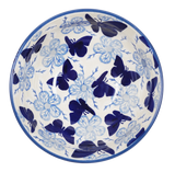 Bowl, Round, 6" in "Blue Butterfly" by Manufaktura | M089U-AS58