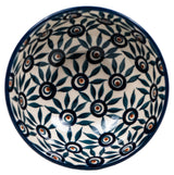 Bowl, Round, 6" in "Peacock Parade" by Manufaktura | M089U-AS60