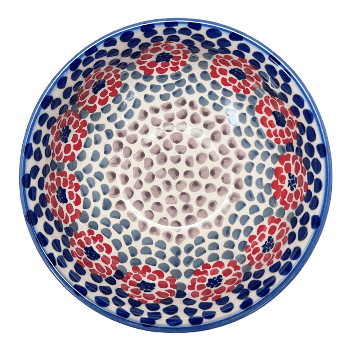 Bowl, Round, 6" in "Falling Petals" by Manufaktura | M089U-AS72