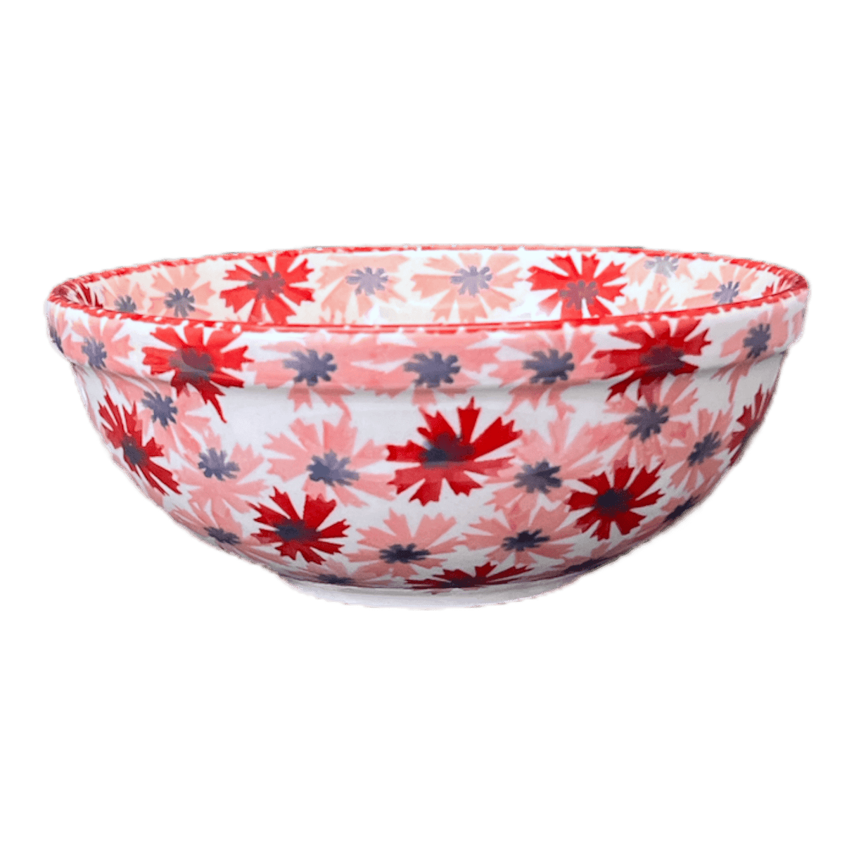 Bowl, Round, 6" in "Scarlet Daisy" by Manufaktura | M089U-AS73