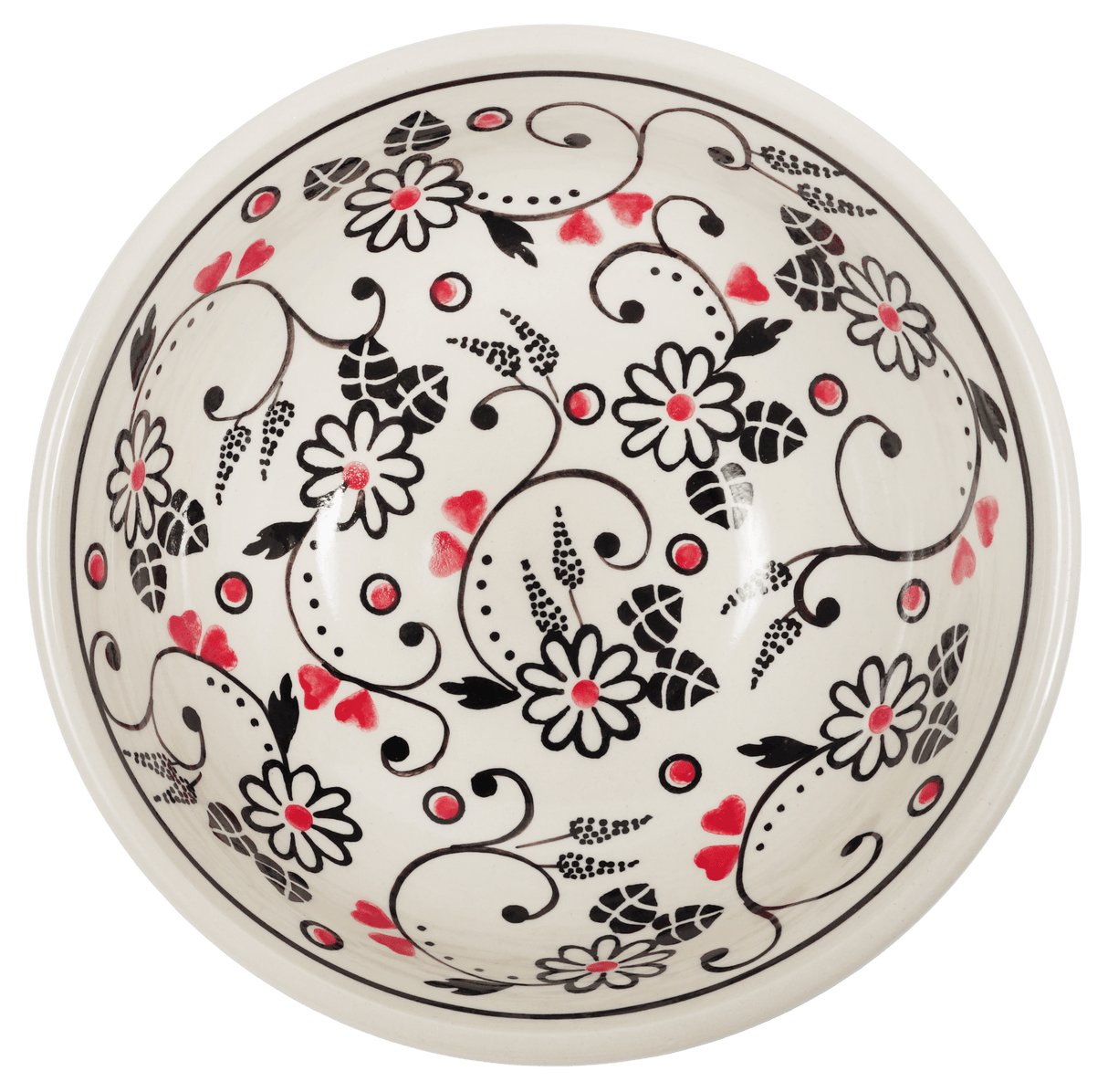 Bowl, Round, 6" in "Night Garden" by Manufaktura | M089U-BL02