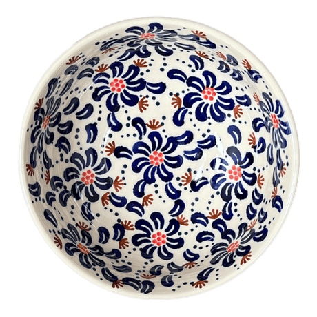 Bowl, Round, 6" in "Floral Fireworks" by Manufaktura | M089U-BSAS