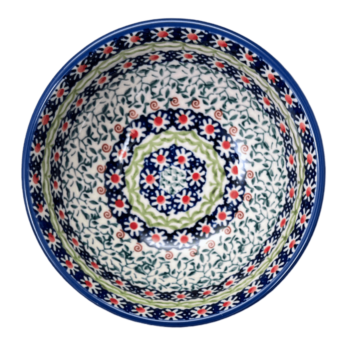 Bowl, Round, 6" in "Daisy Rings" by Manufaktura | M089U-GP13