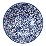 Bowl, Round, 6" in "Blue Canopy" by Manufaktura | M089U-IS04