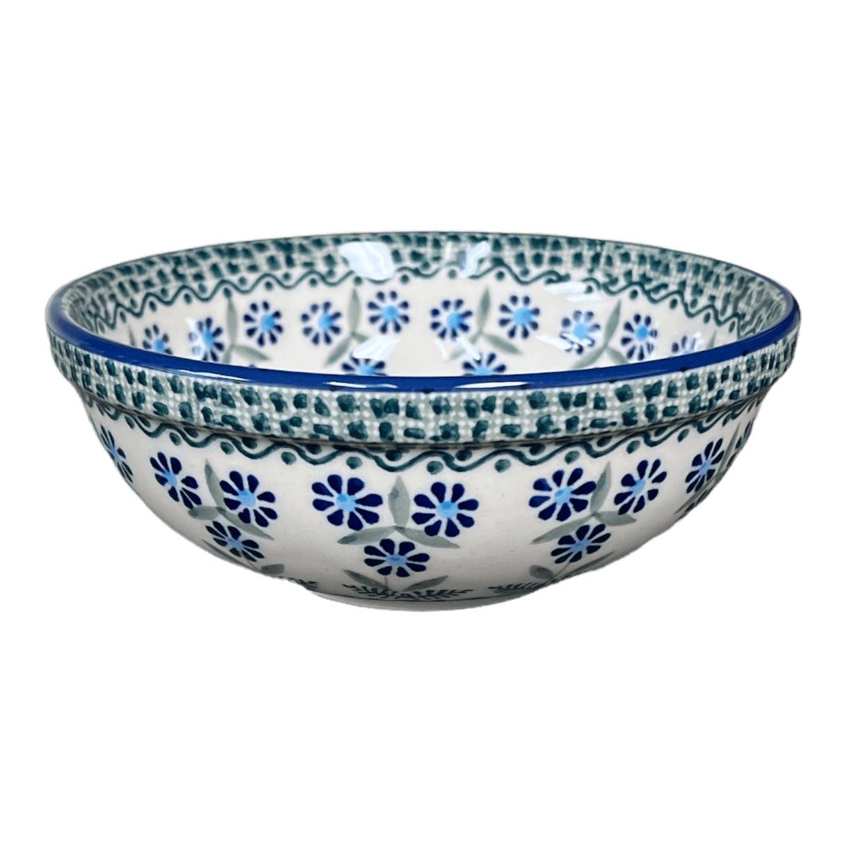 Bowl, Round, 6" in "Blossoms on the Green" by Manufaktura | M089U-J126