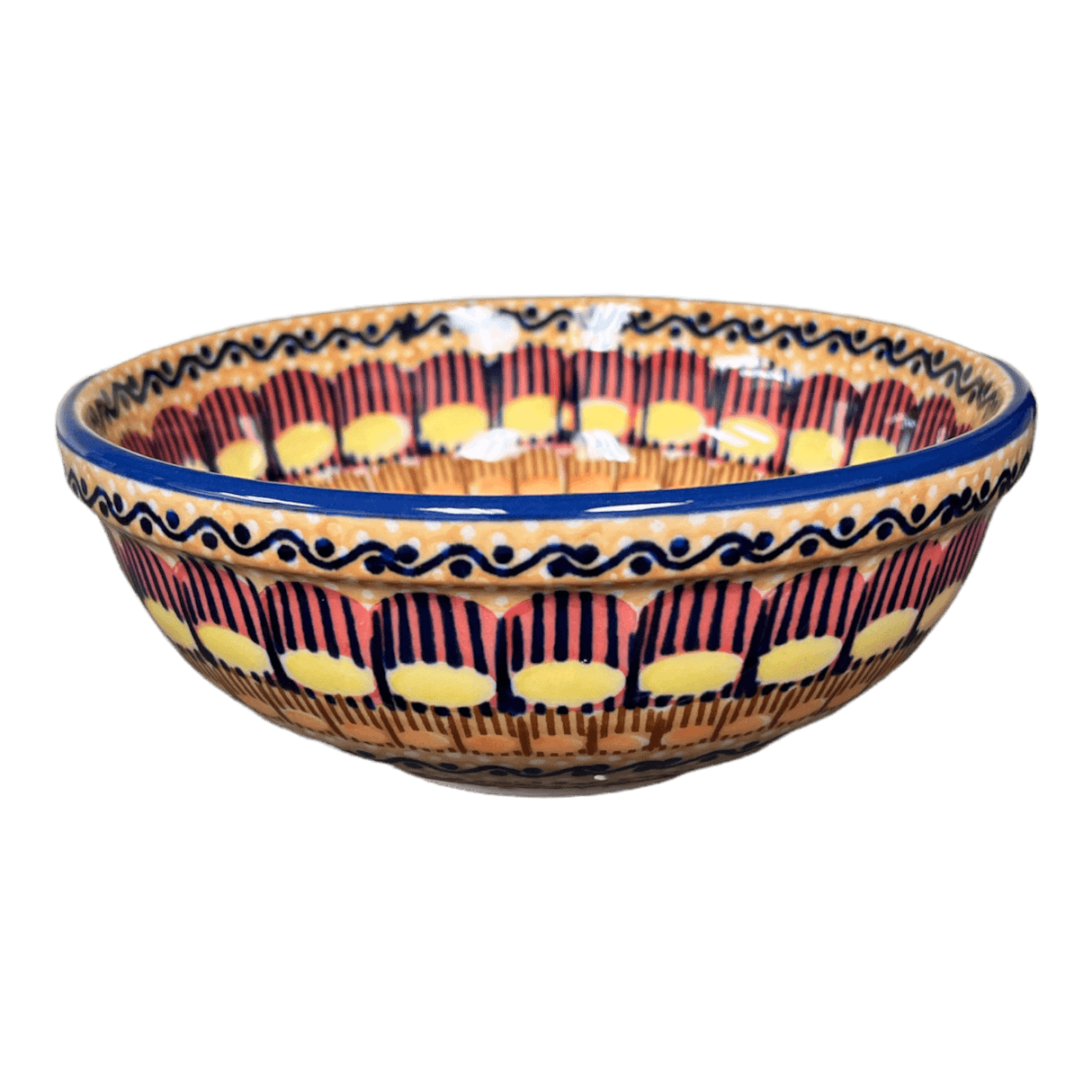 Bowl, Round, 6" in "Desert Sunrise" by Manufaktura | M089U-KLJ