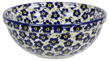 Bowl, Round, 6" in "Floral Revival Blue" by Manufaktura | M089U-MKOB