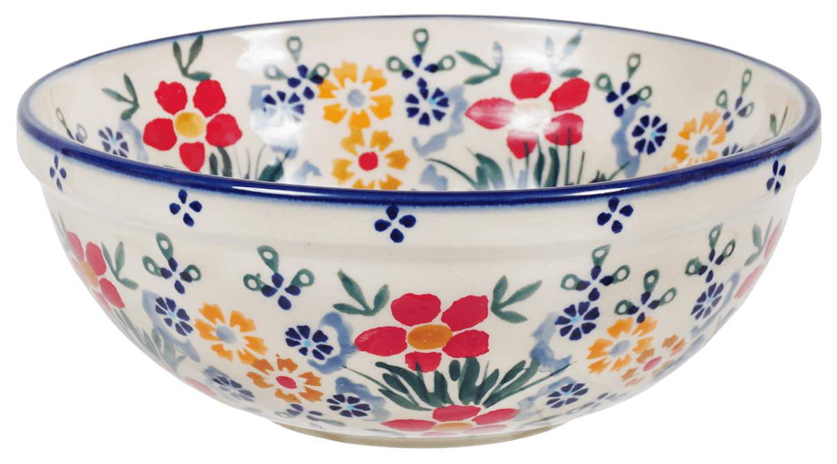 Bowl, Round, 6" in "Fresh Flowers" by Manufaktura | M089U-MS02