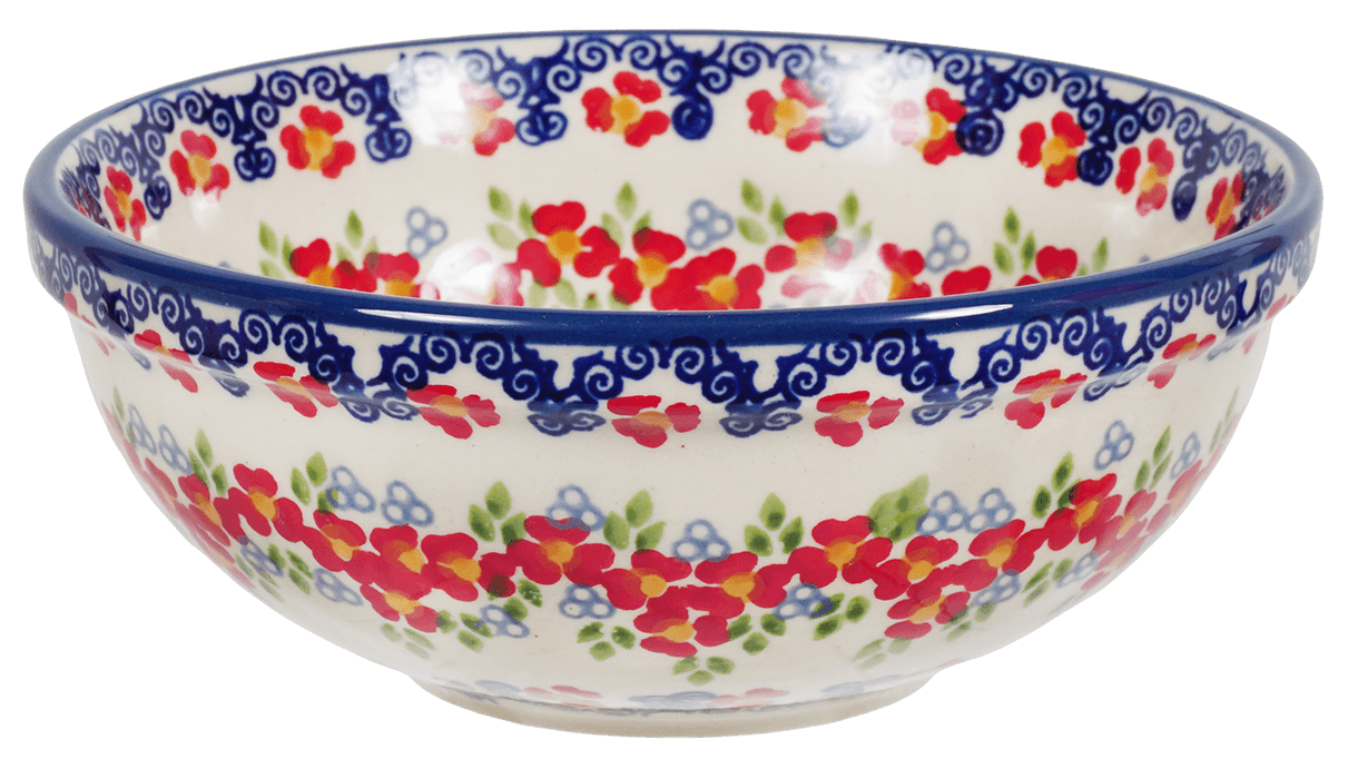 Bowl, Round, 6" in "Ring Around the Rosie" by Manufaktura | M089U-P321