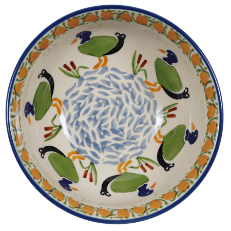 Bowl, Round, 6" in "Ducks in a Row" by Manufaktura | M089U-P323