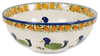 Polish Pottery 6" Bowl (Ducks in a Row) | M089U-P323 at PolishPotteryOutlet.com
