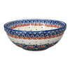 Polish Pottery 6" Bowl (Daisy Chain) | M089U-ST at PolishPotteryOutlet.com