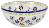Bowl, Round, 6" in "Blue Clematis" by Manufaktura | M089U-VB03