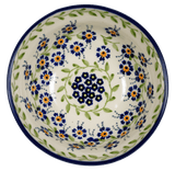 Bowl, Round, 6" in "Blue Clematis" by Manufaktura | M089U-VB03