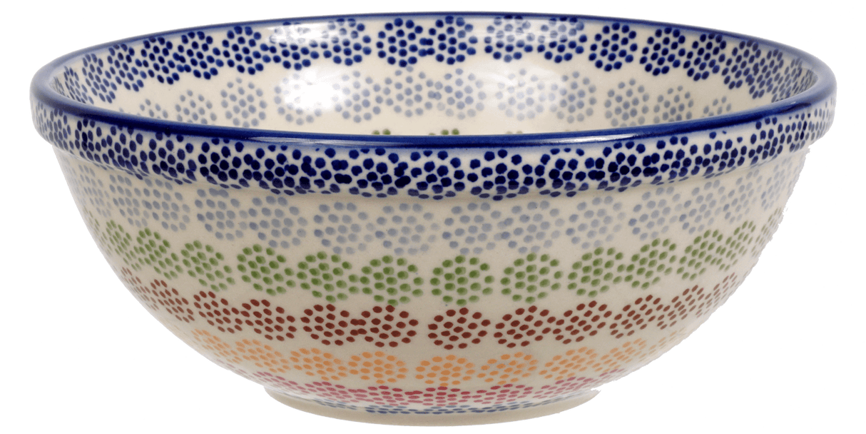 Bowl, Round, 6.75" in "Speckled Rainbow" by Manufaktura | M090M-AS37