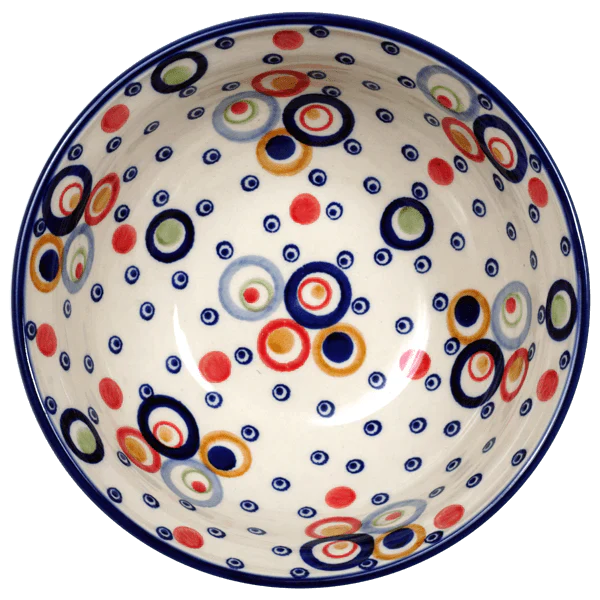 Bowl, Round, 6.75" in "Bubble Machine" by Manufaktura | M090M-AS38