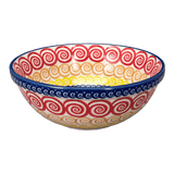 Bowl, Round, 6.75" in "Psychedelic Swirl" by Manufaktura | M090M-CMZK