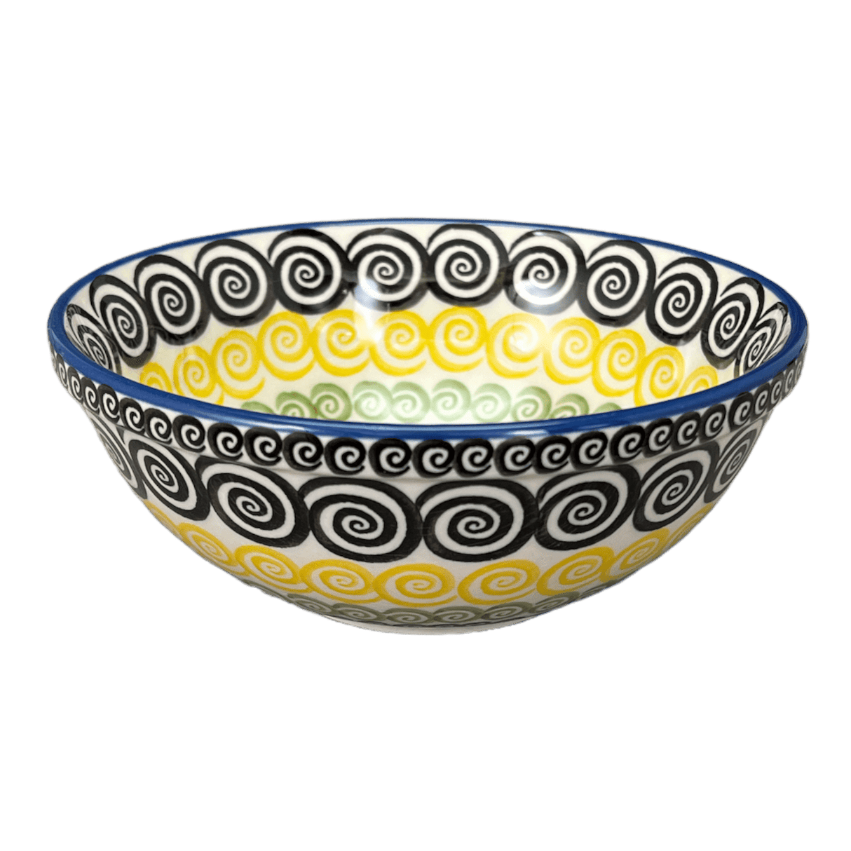 Bowl, Round, 6.75" in "Hypnotic Night" by Manufaktura | M090M-CZZC