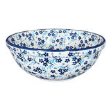 Bowl, Round, 6.75" in "Scattered Blues" by Manufaktura | M090S-AS45