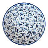 Bowl, Round, 6.75" in "Scattered Blues" by Manufaktura | M090S-AS45