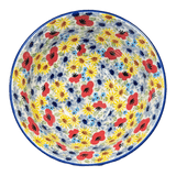Bowl, Round, 6.75" in "Sunlit Blossoms" by Manufaktura | M090S-AS62