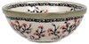 Polish Pottery 6.75" Bowl (Cherry Blossom) | M090S-DPGJ at PolishPotteryOutlet.com