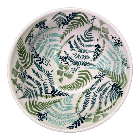 Bowl, Round, 6.75" in "Scattered Ferns" by Manufaktura | M090S-GZ39