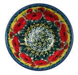Bowl, Round, 6.75" in "Poppies in Bloom" by Manufaktura | M090S-JZ34