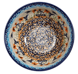 Bowl, Round, 6.75" in "Hummingbird Harvest" by Manufaktura | M090S-JZ35