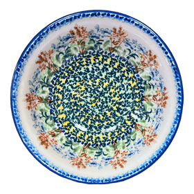 Polish Pottery 6.75" Bowl (Pastel Garden) | M090S-JZ38 Additional Image at PolishPotteryOutlet.com