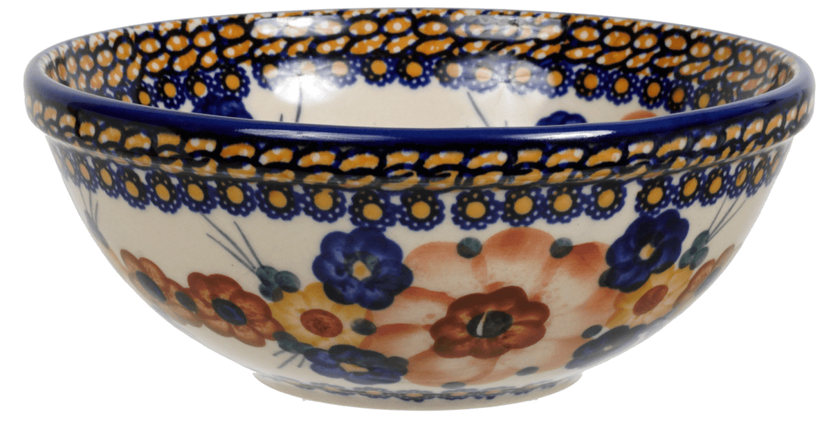 Bowl, Round, 6.75" in "Bouquet in a Basket" by Manufaktura | M090S-JZK