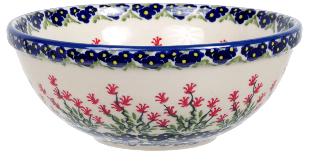 Bowl, Round, 6.75" in "Burning Thistle" by Manufaktura | M090S-P270