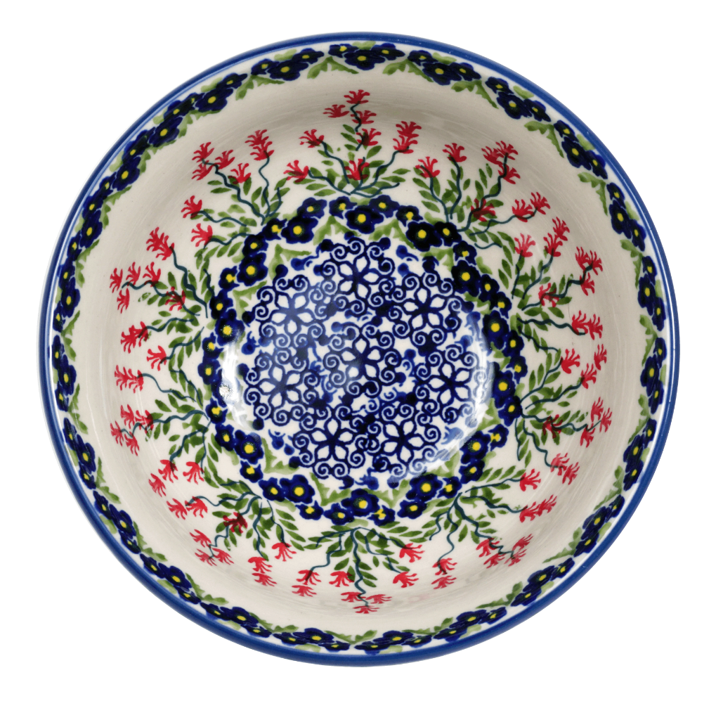 Bowl, Round, 6.75" in "Burning Thistle" by Manufaktura | M090S-P270