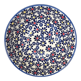 Bowl, Round, 6.75" in "Field of Daisies" by Manufaktura | M090S-S001