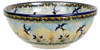 Polish Pottery 6.75" Bowl (Soaring Swallows) | M090S-WK57 at PolishPotteryOutlet.com