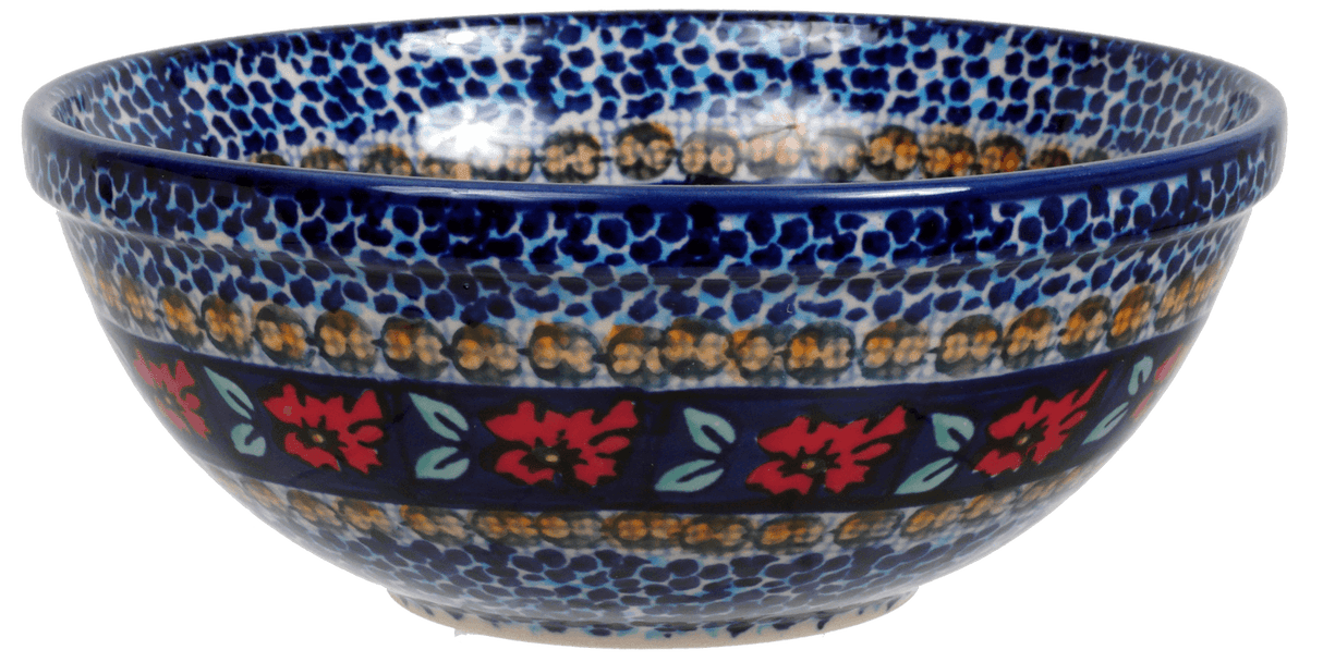 Bowl, Round, 6.75" in "Crimson Twilight" by Manufaktura | M090S-WK63