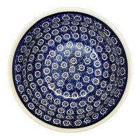 A picture of a Polish Pottery 6.75" Bowl (Bonbons) | M090T-2 as shown at PolishPotteryOutlet.com/products/6-75-bowl-2-m090t-2