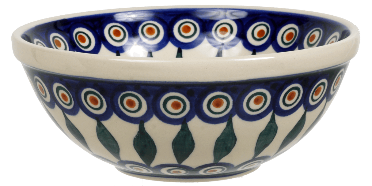 Bowl, Round, 6.75" in "Peacock" by Manufaktura | M090T-54