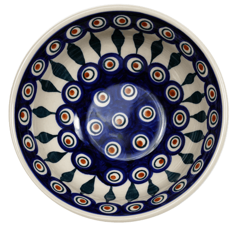 Bowl, Round, 6.75" in "Peacock" by Manufaktura | M090T-54