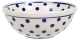 Bowl, Round, 6.75" in "Polka Dot" by Manufaktura | M090T-61