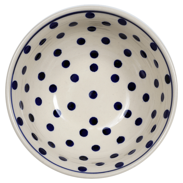 Bowl, Round, 6.75" in "Polka Dot" by Manufaktura | M090T-61