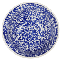 A picture of a Polish Pottery 6.75" Bowl (Riptide) | M090T-63 as shown at PolishPotteryOutlet.com/products/675-bowls-riptide