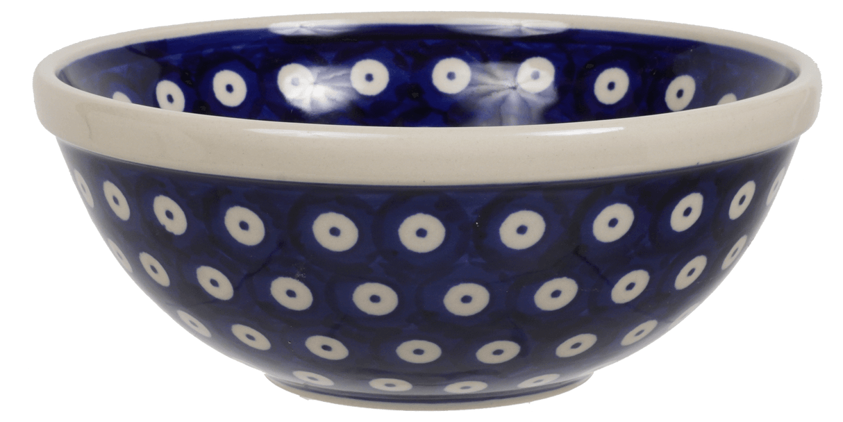 Bowl, Round, 6.75" in "Dot to Dot" by Manufaktura | M090T-70A