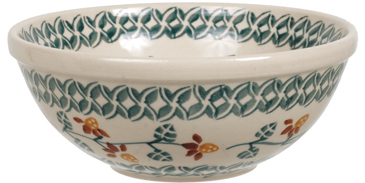 Bowl, Round, 6.75" in "Indian Summer" by Manufaktura | M090T-AS22