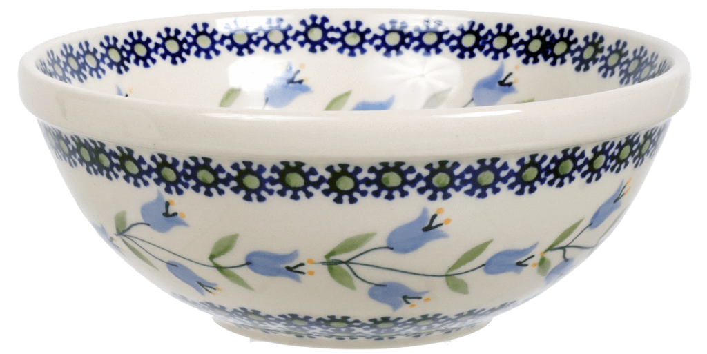 Bowl, Round, 6.75" in "Lily of the Valley" by Manufaktura | M090T-ASD