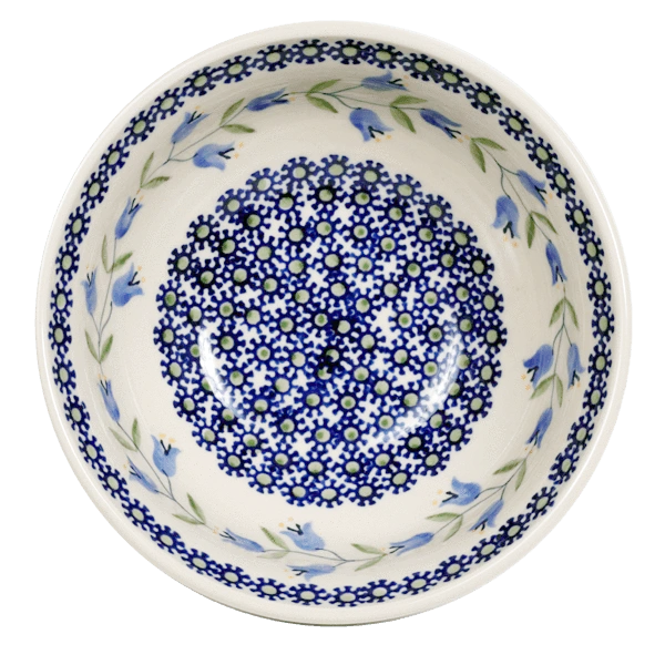 Bowl, Round, 6.75" in "Lily of the Valley" by Manufaktura | M090T-ASD