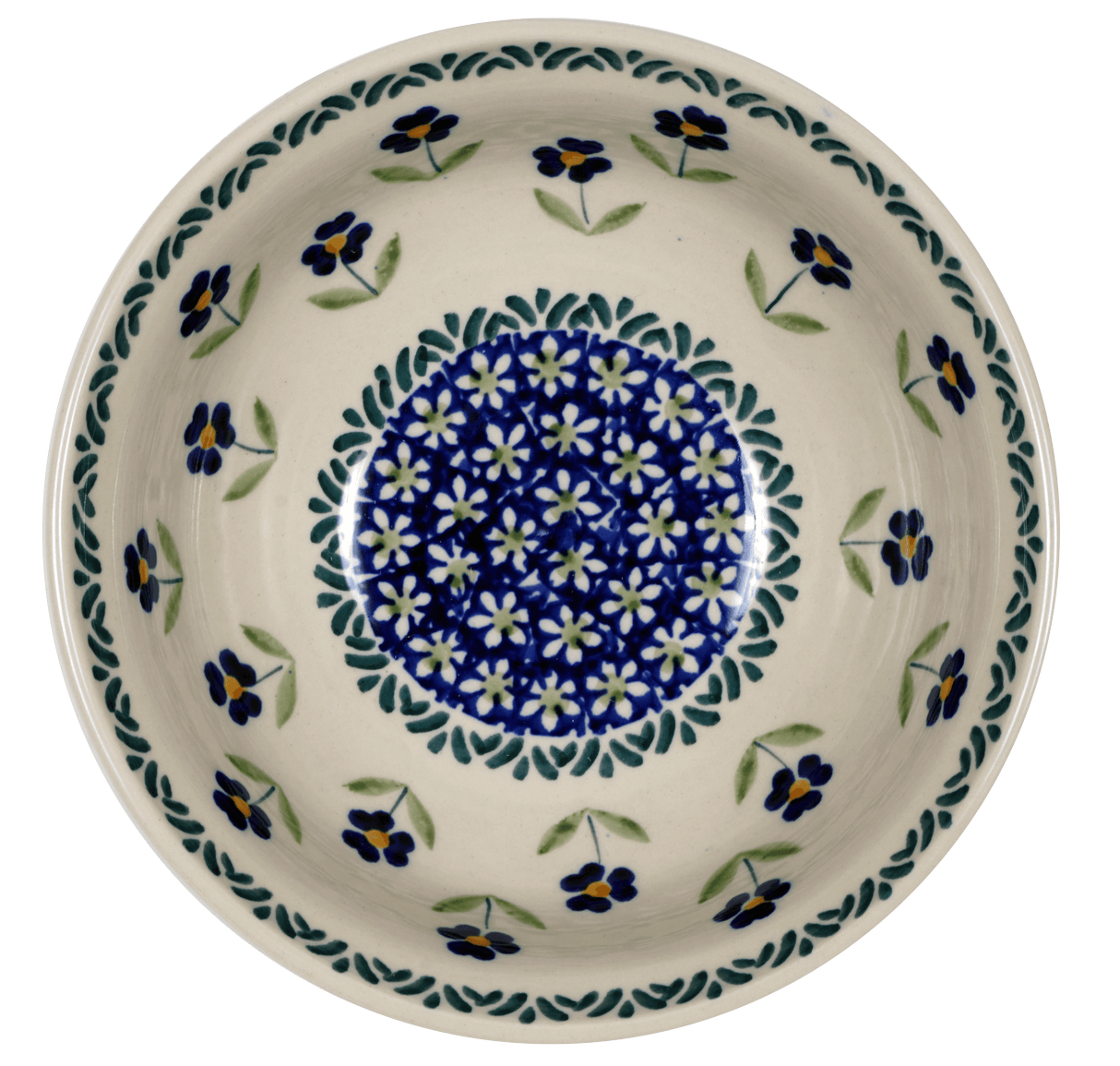 Bowl, Round, 6.75" in "Forget Me Not" by Manufaktura | M090T-ASS